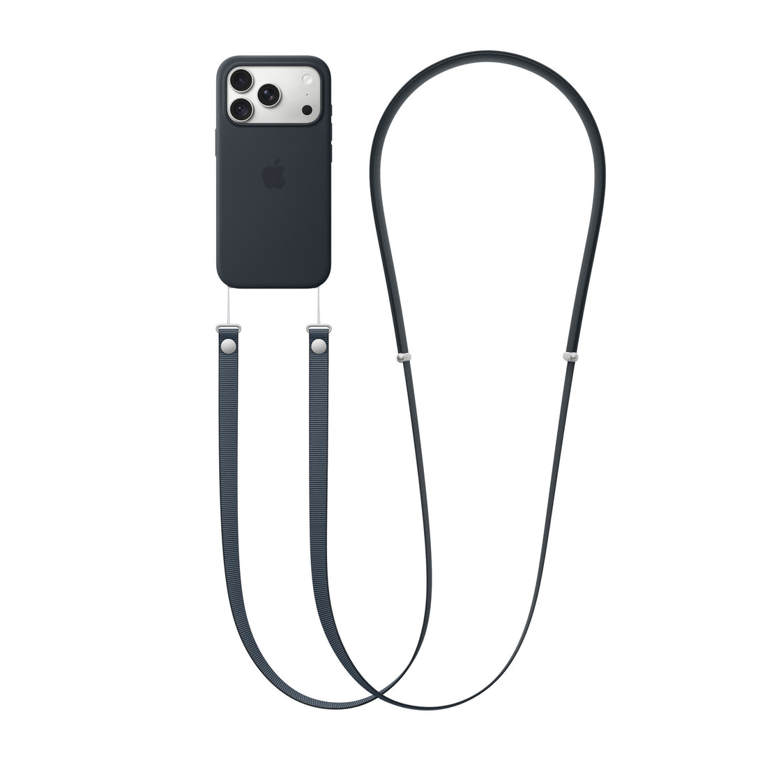 Apple Crossbody Strap – Navy Blue - image 2