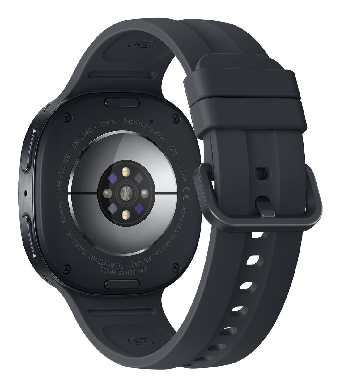 Samsung Galaxy Watch9 1.3" AMOLED 40 mm Digital 438 x 438 pixels Touchscreen Graphite Wi-Fi GPS (satellite) - image 4