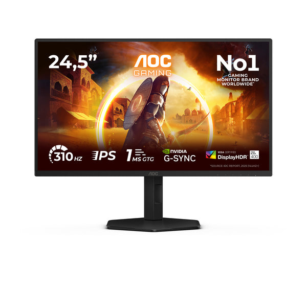 AOC G4 24.5" Full HD 310Hz Gaming Monitor (25G4SXU)