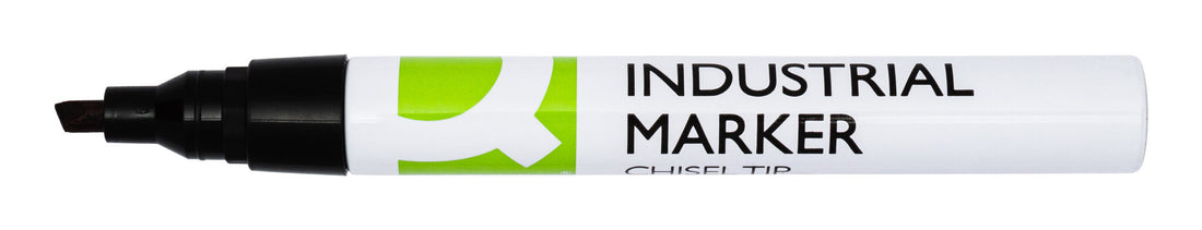 Q-CONNECT Chisel tip Industrial marker – Black