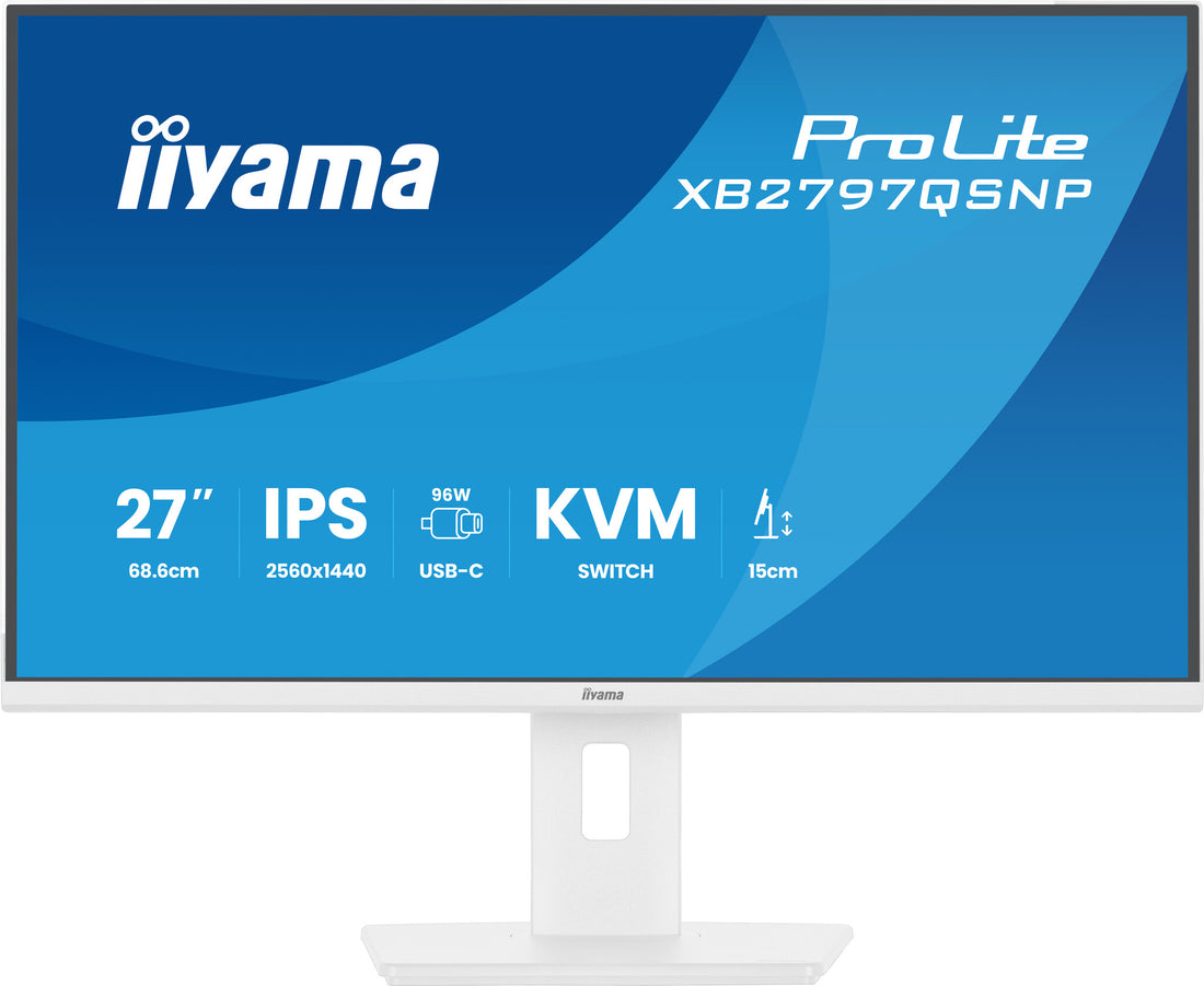 iiyama ProLite XB2797QSNP-W1 computer monitor 27" 2560 x 1440 pixels Quad HD LCD White - image 4