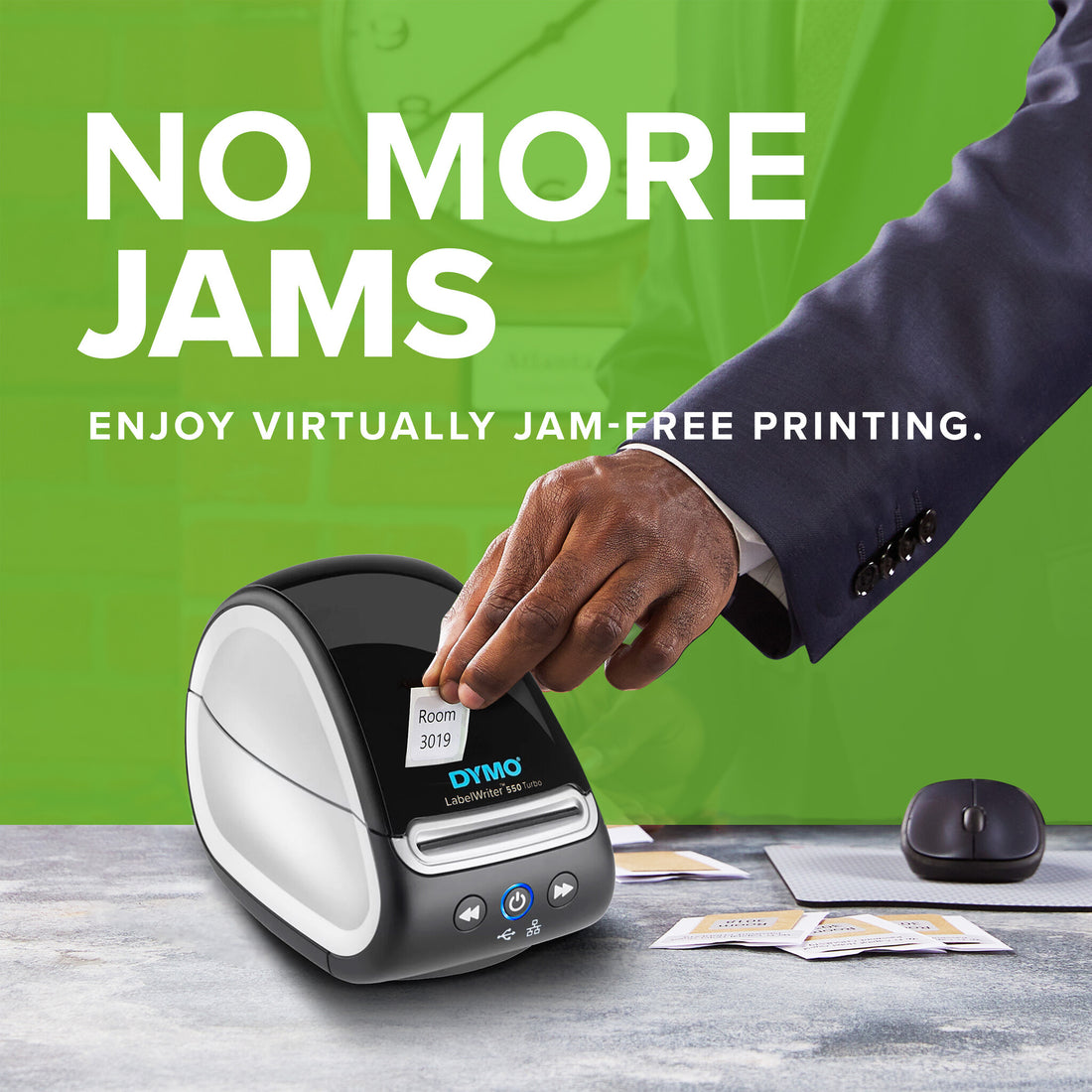 DYMO LabelWriter 550 Turbo Label Printer | Label Maker with High-Speed Direct Thermal Printing | Automatic - image 2