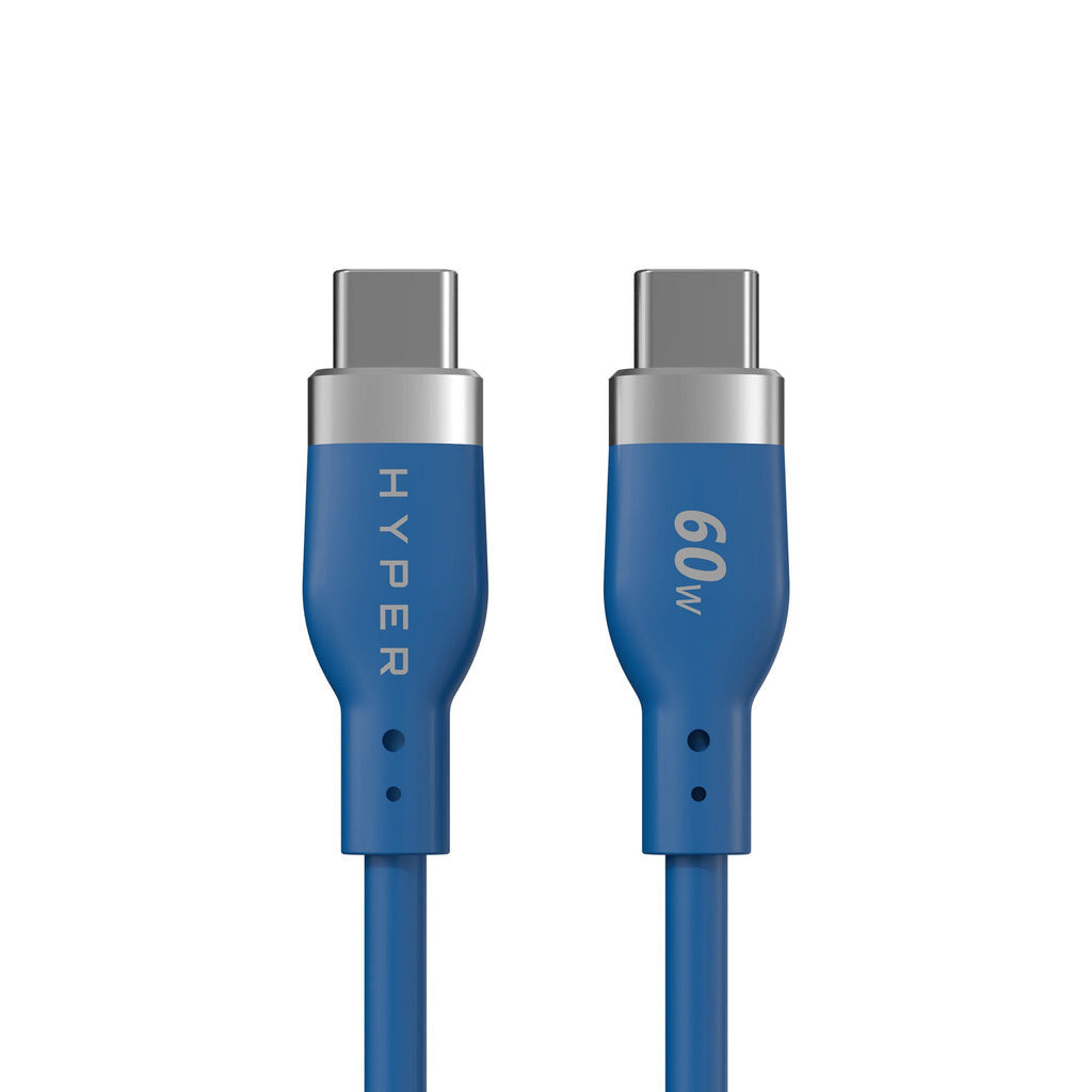 Targus HyperJuice Flex USB cable USB 2.0 1.5 m USB C 0.48 Gbit/s 60 W Blue