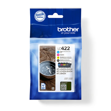 Brother LC422VAL ink cartridge 4 Original Black, Cyan, Magenta, Yellow