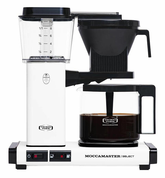 Moccamaster KBG Select Coffee Machine - Matt White (Grade A1 - Like New)