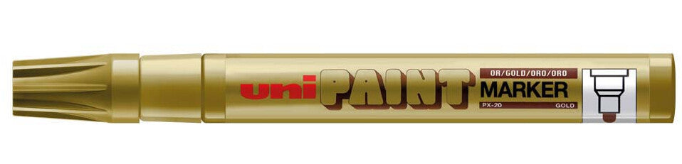Uni-Ball PX-20 marker Gold