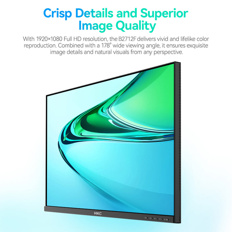 Koorui hkc b2712f | 27" fhd ips 100hz | 300cd/m² 5ms hdmi dp vga usb | poslovni monitor