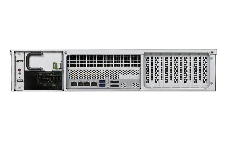 NETGEAR ReadyNAS 4312S NAS Rack (2U) Intel® Xeon® E3 v5 E3-1245V5 16 GB DDR4 48 TB HDD Black