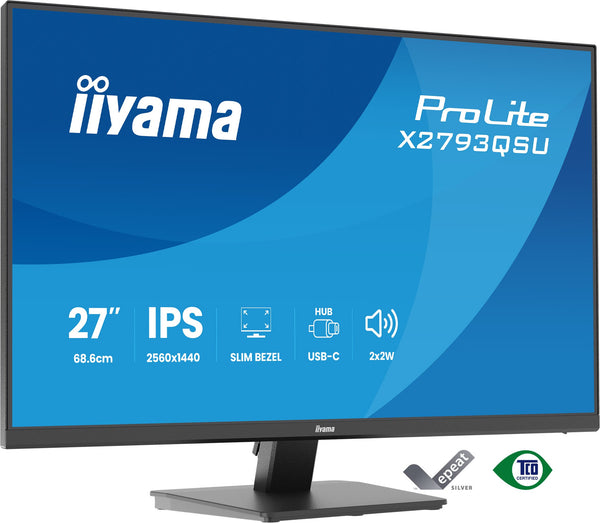 iiyama ProLite 27" QHD Monitor (X2793QSU-B1)