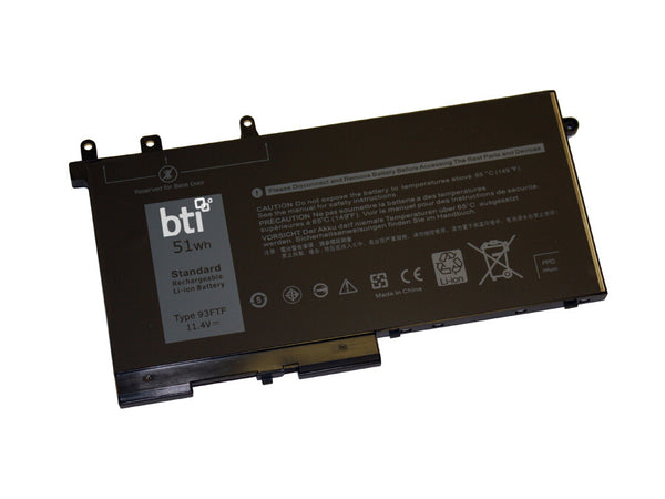 BTI 083XPC compatible 51Wh 3-cell battery for Dell Latitude 5480 5490 5580 5590