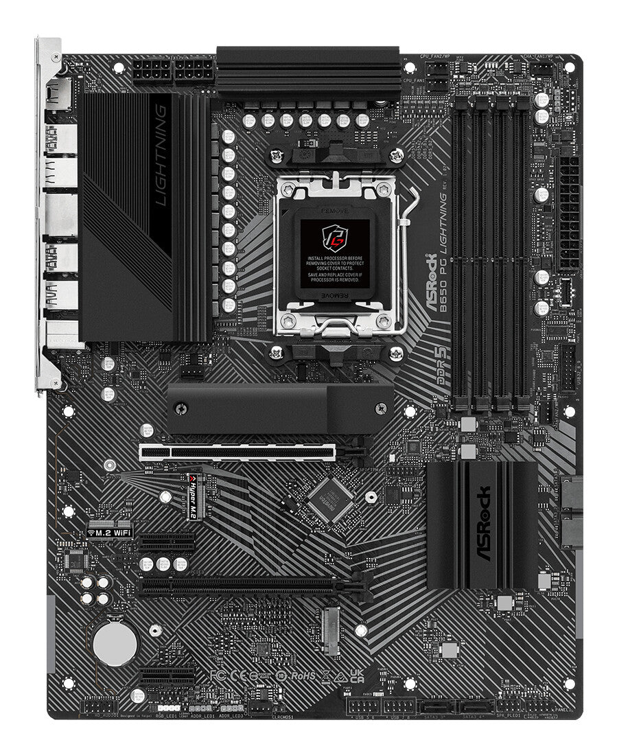 Asrock B650 PG Lightning AMD B650 Socket AM5 ATX - image 2