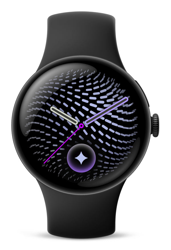 Google Pixel Watch 5 (41 mm) - Smartwatch - Black Case/Obsidian Band, Wi-Fi