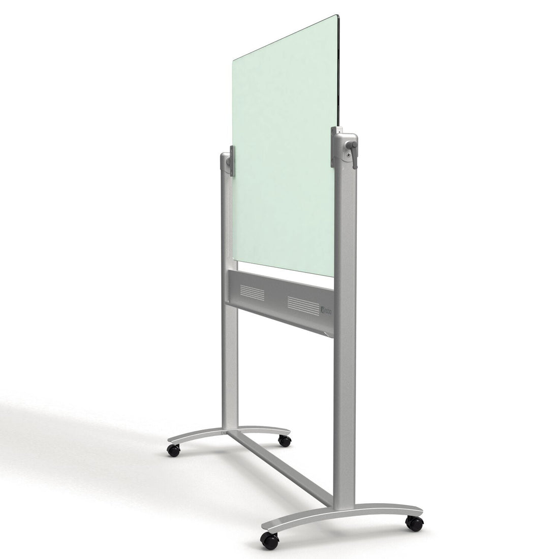 Nobo Brilliant White Glass Mobile Whiteboard 120x90cm - image 3