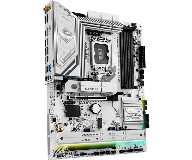 Asrock B860 Steel Legend WiFi Intel B860 LGA 1851 (Socket V1) ATX