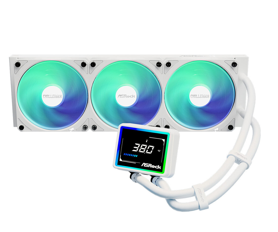 Asrock Challenger White 360 Digital Processor All-in-one liquid cooler 12 cm - image 3