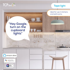 TCP Global Wi-Fi Led Strip light Colour Changing 3 Metres Extension Kit IP65