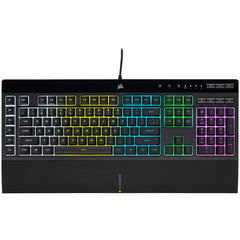 Corsair K55 RGB PRO keyboard Gaming USB QWERTY UK English Black