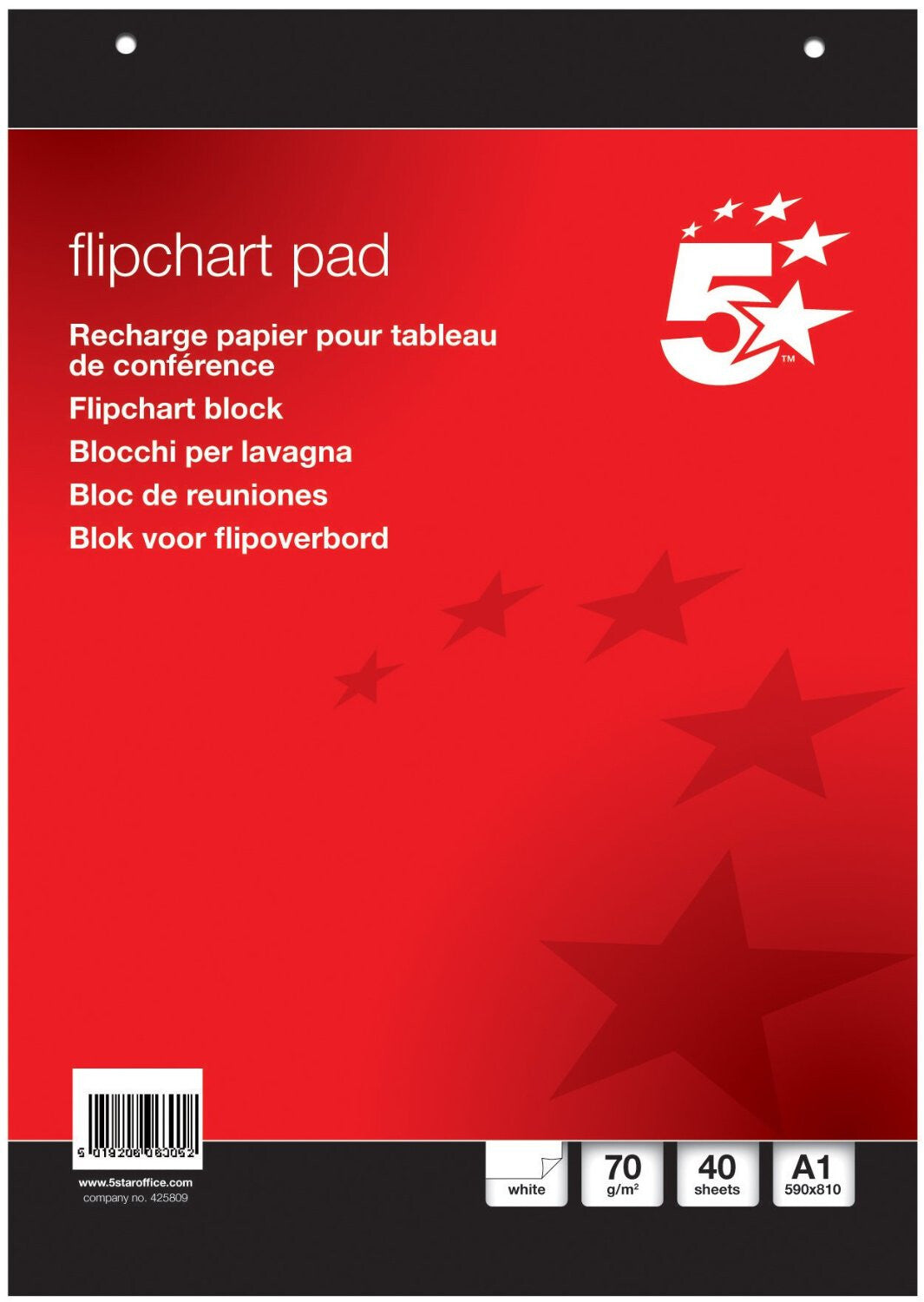 5Star 296956 flip chart accessory 40