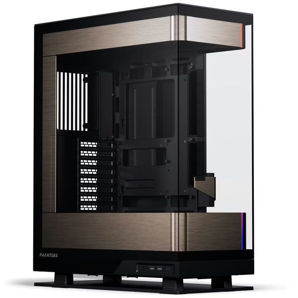 Phanteks Evolv X2 Mid Tower Gaming PC Case, Black/Gold