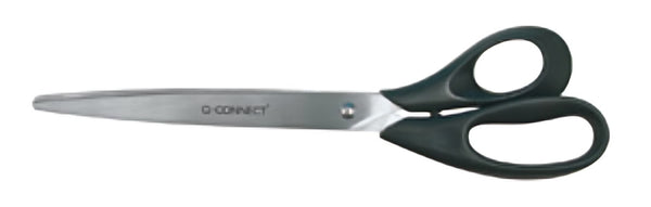Q-CONNECT KF02340 stationery/craft scissors Office scissors Figure cut Black, Metallic