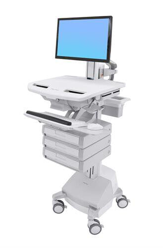 Ergotron StyleView White Flat panel Multimedia cart