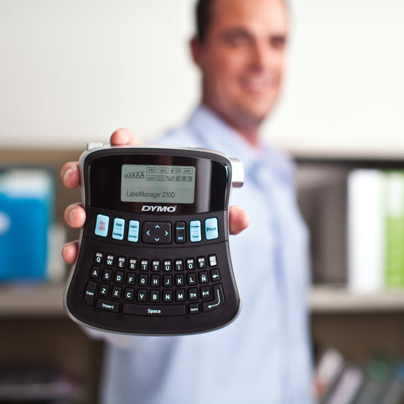 DYMO LabelManager 210D+ Label Maker | Desktop Label Printer | Portable ...