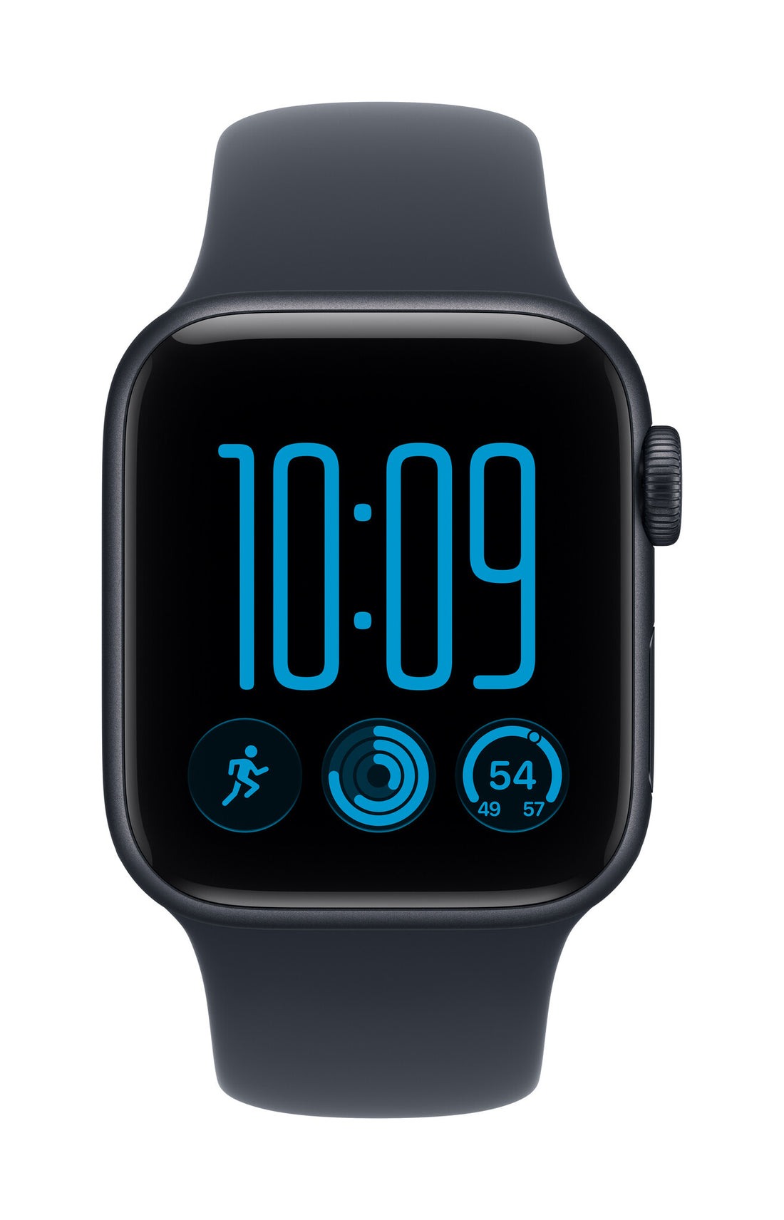 Apple Watch SE (3nd generation) SE 3 GPS + Cellular 40mm Midnight Aluminium Case with Navy Blue Sport Band - image 2