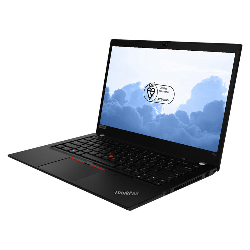 A2C Lenovo ThinkPad T490 Intel Core 7 i7-8565U Laptop 35.6 cm (14") Full HD 16 GB DDR4-SDRAM 256 GB SSD Wi-Fi 5 (802.11ac) Windows 11 Pro UK English Black
