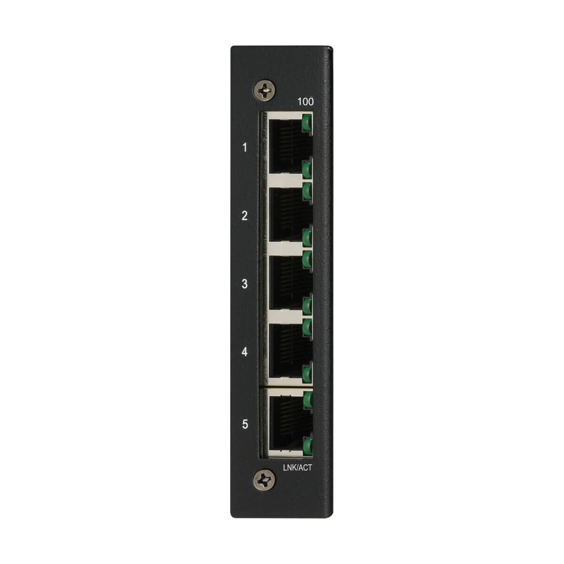 Tripp Lite NFI-U05 5-Port Unmanaged Industrial Ethernet Switch - 10/100 Mbps, Ruggedized, -40° to 75°C, DIN/Wall Mount