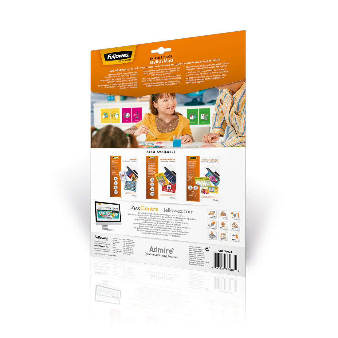 Fellowes 5602101 laminator pouch 25 - image 2