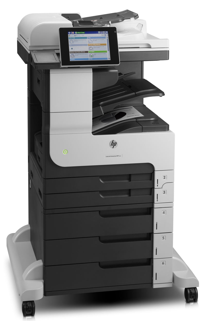 HP LaserJet Enterprise 700 M725z Multifunction Black and white Printer ...