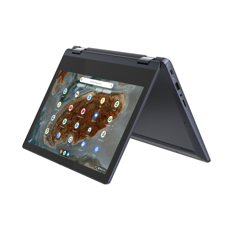 Lenovo IdeaPad Flex 3 Chrome 11M836 MediaTek MT8183 Chromebook 29.5 cm (11.6") Touchscreen HD 4 GB LPDDR4x-SDRAM 32 GB eMMC Wi-Fi 5 (802.11ac) ChromeOS UK English Blue