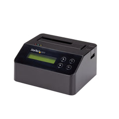StarTech.com Single Bay Hard Drive Eraser, Standalone HDD/SSD Sanitizer, 4Kn, USB 3.0 to SATA III (6 Gbps), 9 Erase Modes, LCD Display, Secure Erase Hard Disk Sanitizer Dock, DB-9 Printer Port, TAA Compliant