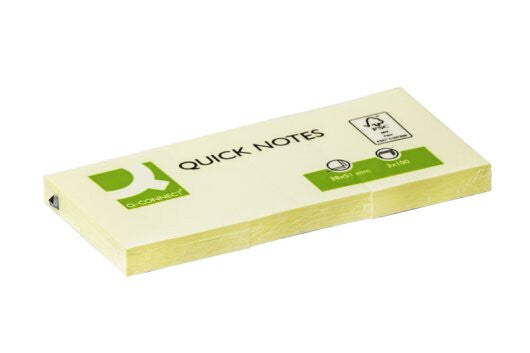 Q-CONNECT KF10500 note paper Rectangle Assorted colours 100 sheets