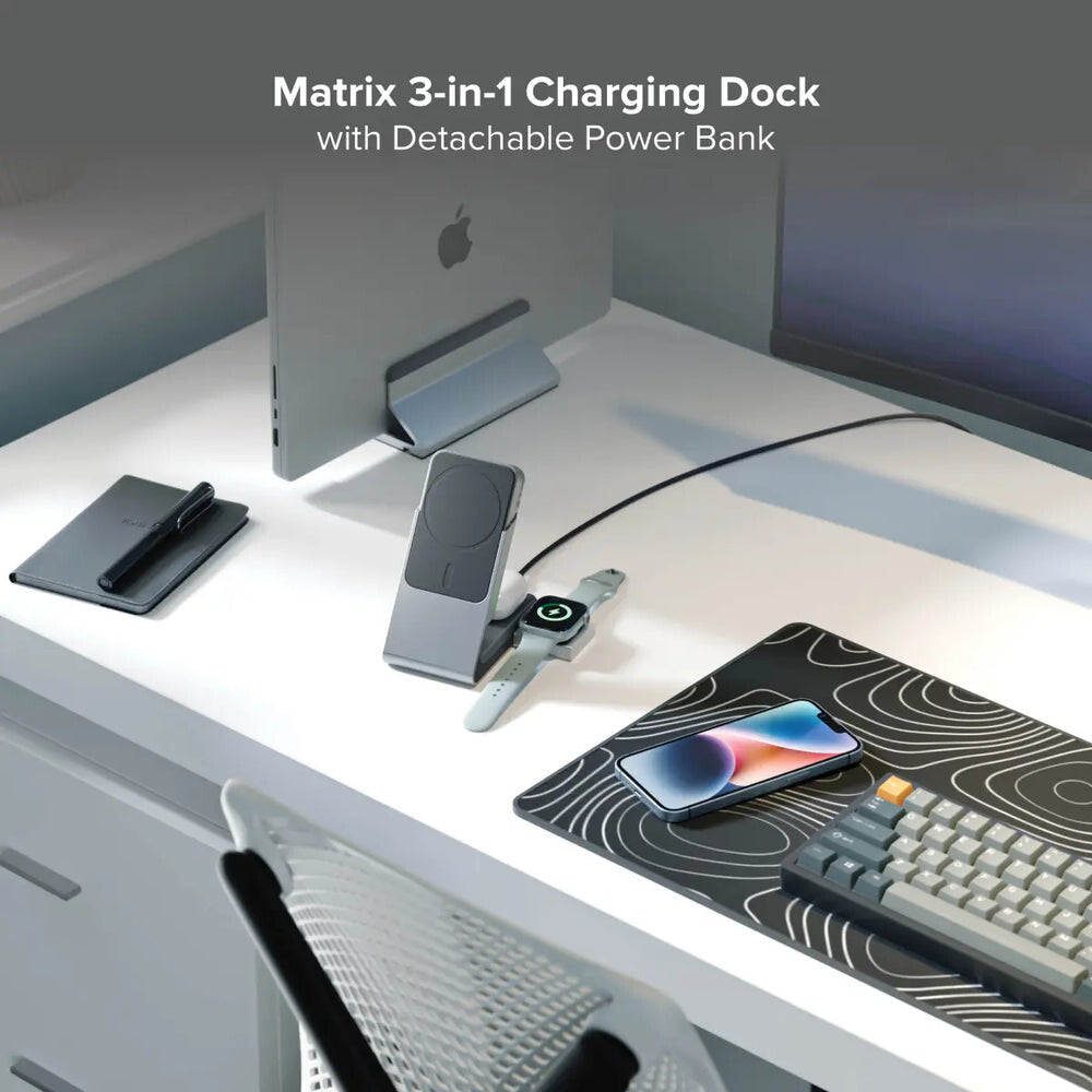 ALOGIC Matrix+ Flow 3-in-1 Charging Dock with Car Charger Cradle & Wireless Powerbank - image 5