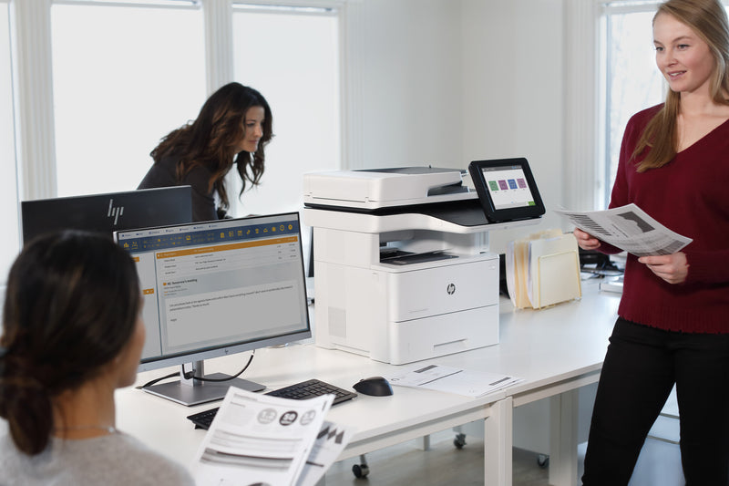 HP LaserJet Enterprise M528f Multifunction Black and white Printer, Et ...