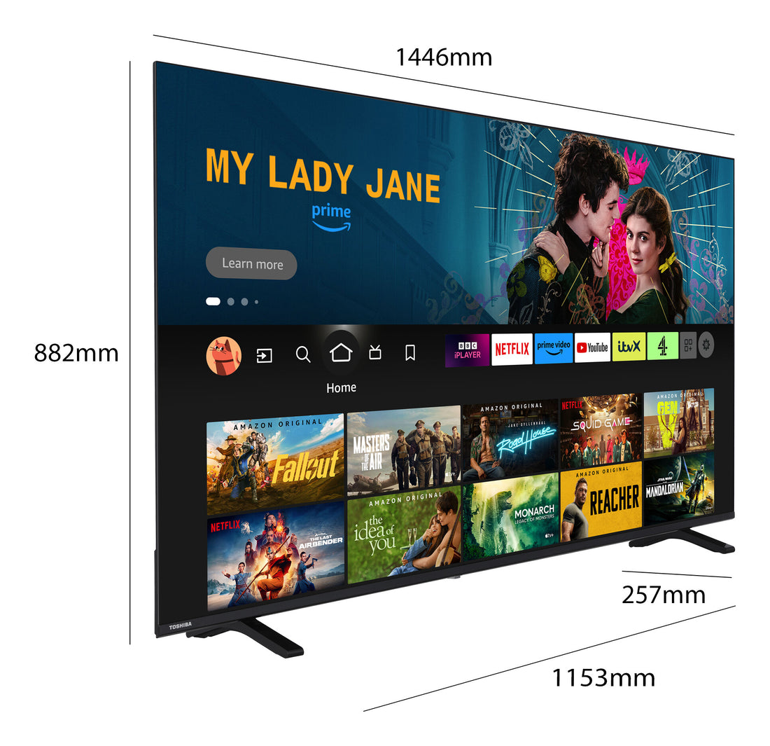 Toshiba 65UF2653DB TV 65" 4K Ultra HD Smart TV Wi-Fi Black - image 3