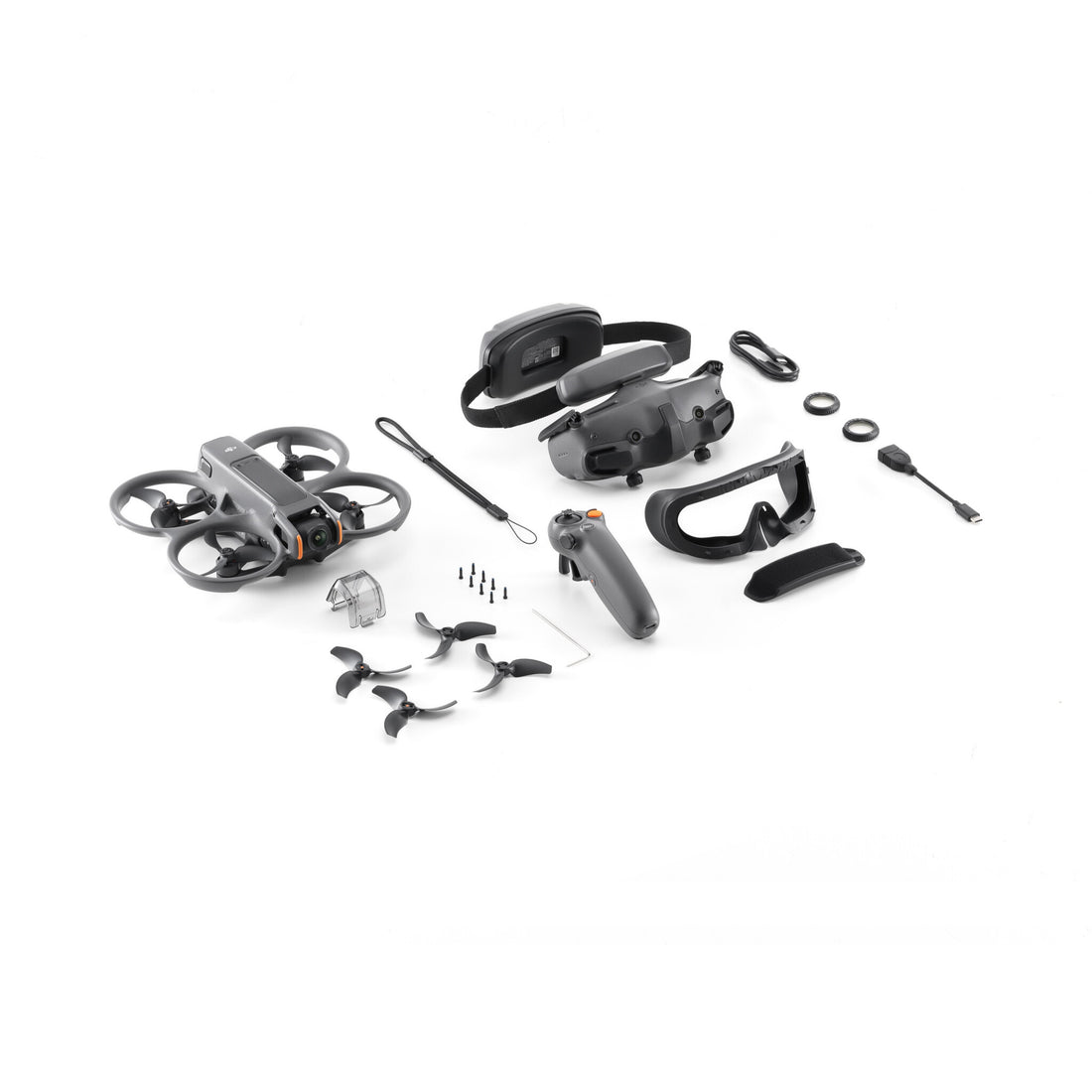 DJI Avata 2 Fly Smart Combo 4 rotors Quadcopter 48 MP 3840 x 2160 pixels 2150 mAh Black, Grey - image 6