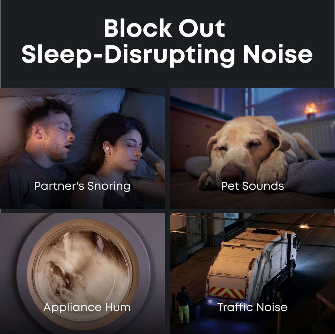 Soundcore Sleep A30 Wireless Noise Cancelling Earbuds - White - image 7