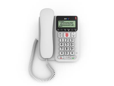 British Telecom BT Decor 2600 Premium Nuisance Call Blocker Analog telephone Caller ID White - image 5