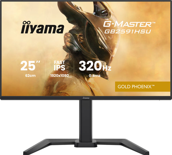 iiyama G-MASTER 24.5" FHD 320Hz Gaming Monitor (GB2591HSU-B1)