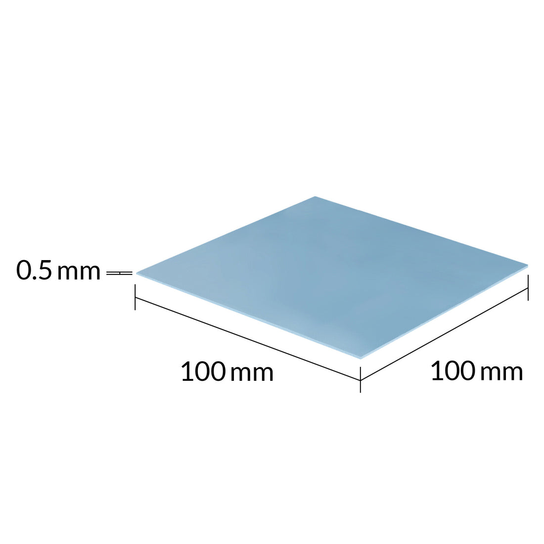 ARCTIC TP-3 Premium Performance Thermal Pad 100 x 100 mm, 0.5 mm - image 3