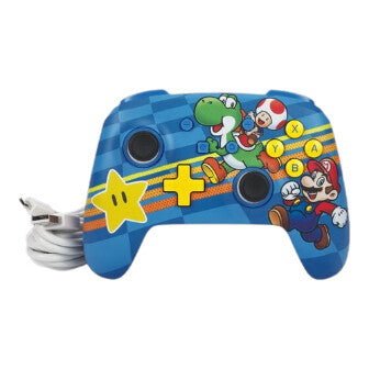 PowerA Enhanced Wired Controller Multicolour USB Gamepad Nintendo Switch, Nintendo Switch OLED