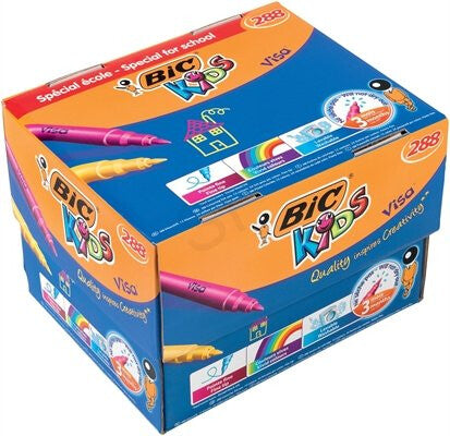 BIC Kids Visa felt pen Fine Multicolour 288 pc(s)
