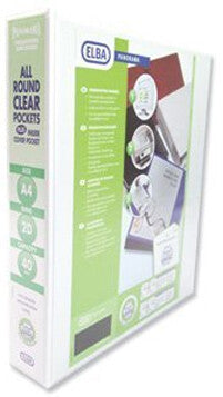 Elba 400008505 ring binder A4 White
