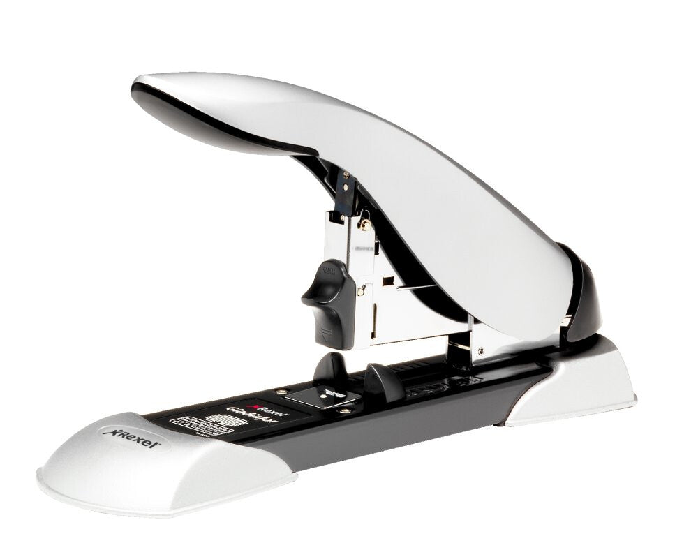 Rexel Gladiator Heavy Duty Stapler Silver/Black - image 2