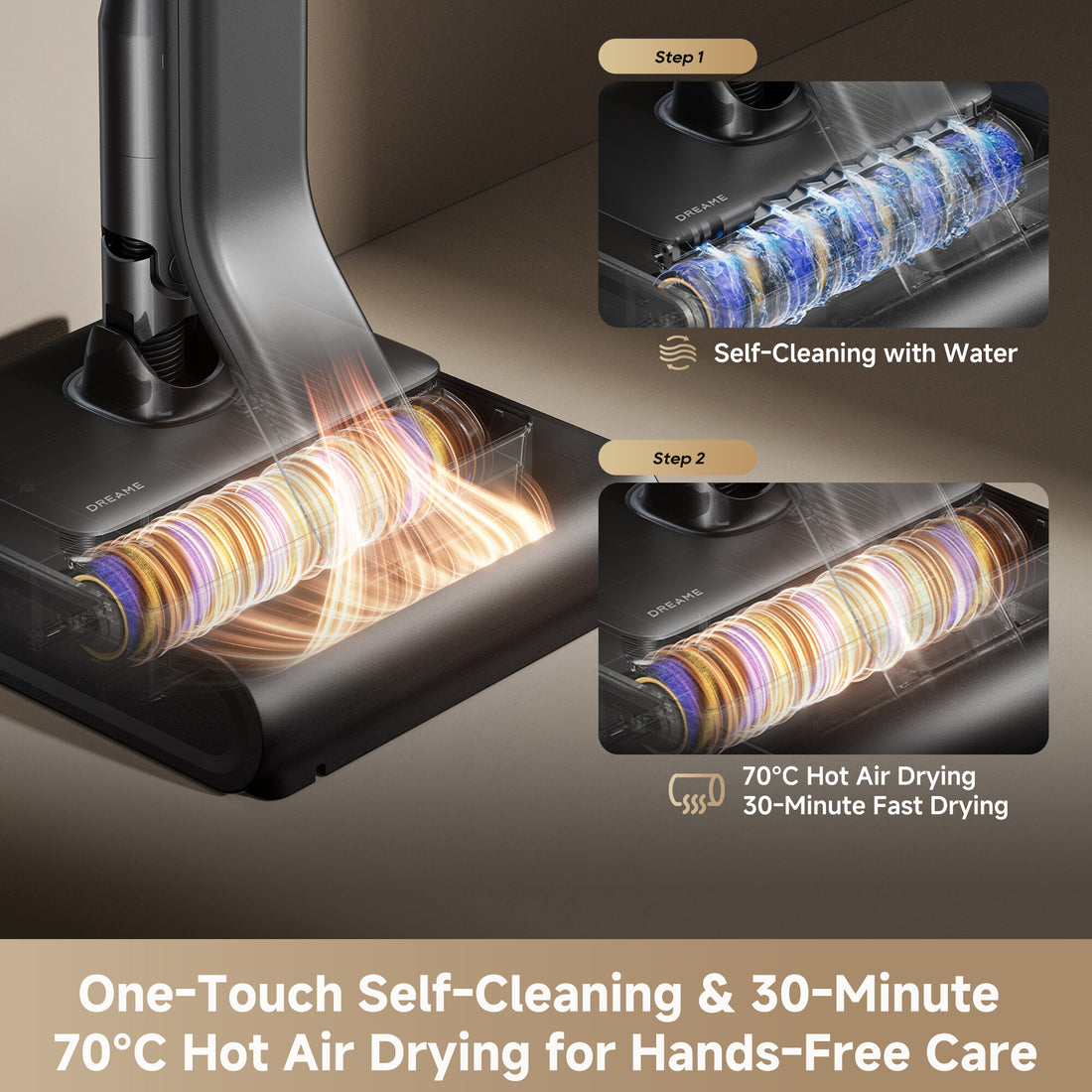 Dreame Z30 Pro Aqua Stick Vacuum - image 3