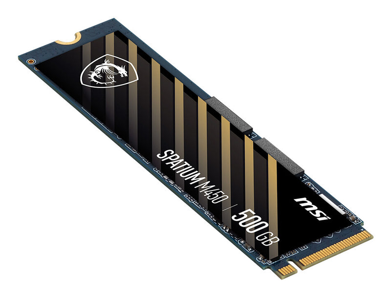 MSI Spatium M450 PCIe 4.0 NVMe M.2 500GB PCI Express 4.0 3D NAND
