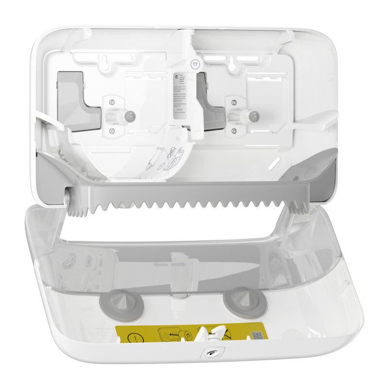 Tork 558040 toilet tissue dispenser White Plastic Roll toilet tissue dispenser - image 4