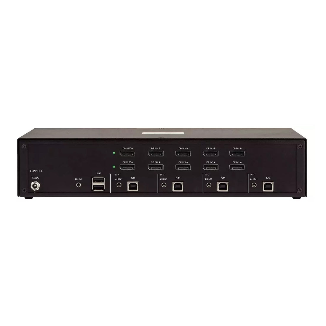 StarTech.com Secure 4-Port Dual-Monitor KVM Switch, DisplayPort, 4K 60Hz, NIAP 4.0 Desktop KVM, Metal Housing - image 2